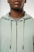 Afbeeldingen van Ecologische uniseks sweatvest met capuchon