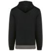 Afbeeldingen van Driekleurige unisex sweater met capuchon