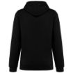 Afbeeldingen van Unisex sweater met capuchon met contrasterend motief