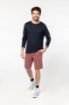 Afbeeldingen van Herenbermuda met verwassen look 38 FR Washed Charcoal