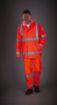 Afbeeldingen van Ademende regenbroek Hi-Vis Soft Flex