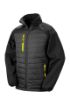 Picture of Black compass padded soft shell jacket