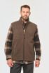 Afbeeldingen van Fleece bodywarmer met binnenkant van sherpa uniseks