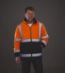 Afbeeldingen van Zware fleece veiligheidsjas