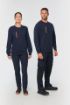 Afbeeldingen van Day To Day sweater zakje met contrasterende rits