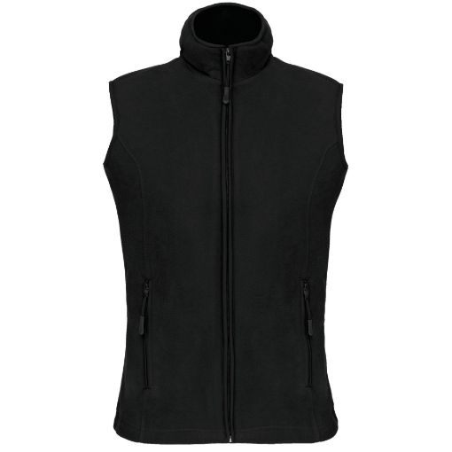 Afbeeldingen van Bodywarmer van microfleece dames