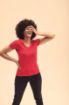 Afbeeldingen van Lady-fit Valueweight V-neck T (61-398-0)
