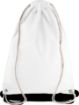 Image de Sac à dos en coton avec cordelettes