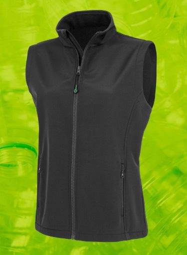 Afbeeldingen van Gerecycleerde dames softshell-bodywarmer