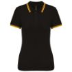 Image de Polo femme manches courtes à liserés contrastés