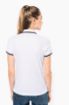 Image de Polo femme manches courtes à liserés contrastés