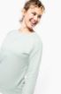 Image de Sweat-shirt Bio col rond manches raglan femme