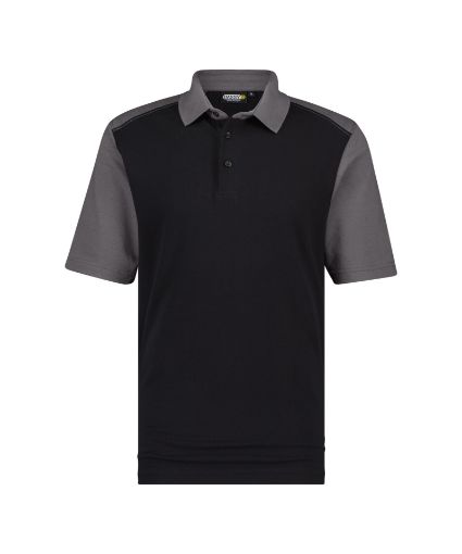Afbeeldingen van Cesar 220 - Polo piqué bicolore avec élasthanne