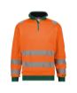 Image de Denver 280 - Sweat-shirt haute visibilité col 1/2 zip