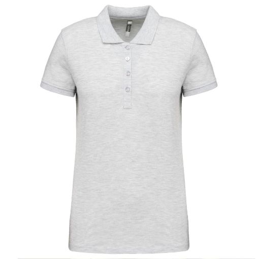 Bild von Damen Kurzarm-Poloshirt. Baumwollpiqué.