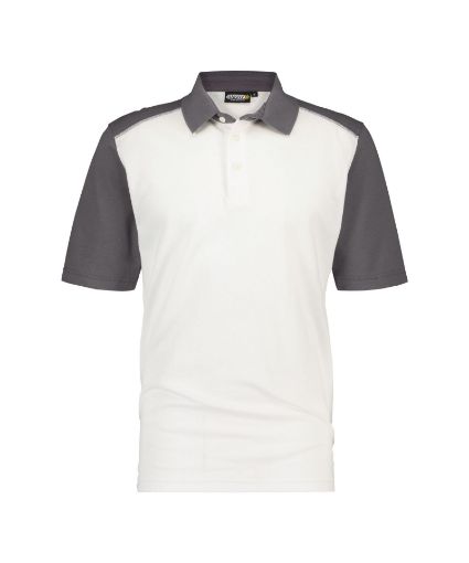 Afbeeldingen van Cesar 220 - Polo piqué bicolore avec élasthanne