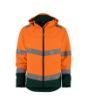 Afbeeldingen van Malaga 280 -Veste softshell haute visibilité avec capuche amovible