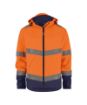 Afbeeldingen van Malaga 280 -Veste softshell haute visibilité avec capuche amovible