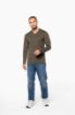 Bild von Men's long-sleeved V-neck T-shirt
