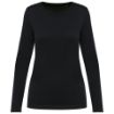 Bild von Supima® Damen-T-Shirt mit Rundhalsausschnitt und langen Ärmeln