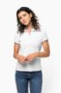 Picture of Ladies' short-sleeved piqué knit polo shirt