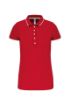 Picture of Ladies' short-sleeved piqué knit polo shirt