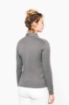 Bild von Langarm-Polohemd für Damen aus Jersey