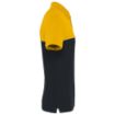 Bild von Zweifarbiges Kurzarm-Unisex-Polohemd