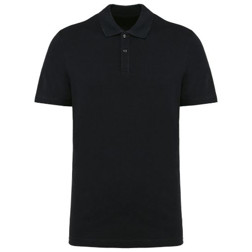 Bild von Supima® Herren-Polohemd mit kurzen Ärmeln