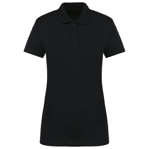 Bild von Supima® Damen-Polohemd mit kurzen Ärmeln