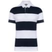Bild von Gestreiftes Polohemd mit kurzen Ärmeln, Unisex