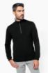 Picture of Trucker > Zip neck piqué sweatshirt