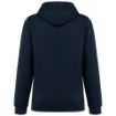 Afbeeldingen van Unisex sweater met capuchon met contrasterend motief