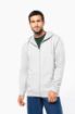 Bild von Recyceltes Unisex-Sweatshirt mit Reißverschluss und Kapuze