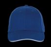 Picture of Baseball 6-panel cap with sandwich peak