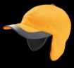 Image de Casquette hiver fluorescente - 6 panneaux