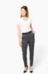 Image de T-shirt Supima® col V manches courtes femme