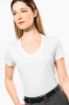 Image de T-shirt Supima® col V manches courtes femme
