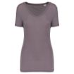 Image de T-shirt Lyocell TENCEL™ col V manches courtes femme