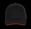 Picture of Baseball 6-panel cap with sandwich peak