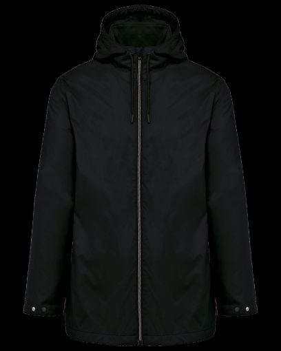 Bild von Gefütterte Unisex-Kapuzenjacke aus Mikrofleece