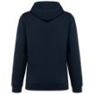 Afbeeldingen van Unisex sweater met capuchon met contrasterend motief