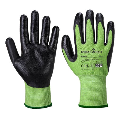 Image de Gant GreenCut mousse nitrile coupure D