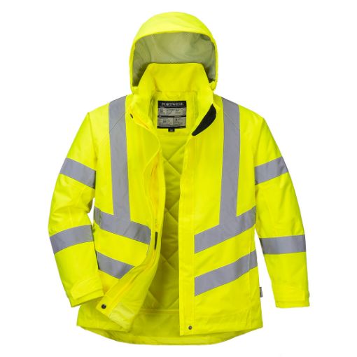 Bild von Parka d'hiver haute visibilité pour Femme