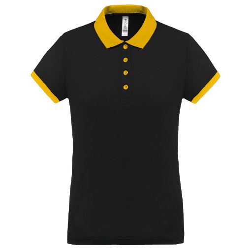 Bild von Performance Piqué-Polohemd für Damen