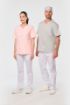 Bild von Kurzärmlige Unisex-Tunika aus Baumwollpolyester