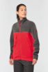 Bild von Zweifarbige, umweltfreundliche Unisex-Fleecejacke