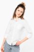 Bild von Popeline Hemd Baumwollpolyester 3/4-Ärmel pflegeleicht für Damen