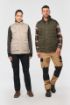 Bild von Gefütterte Unisex-Weste aus  Baumwollpolyester