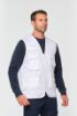Bild von Gefütterte Unisex-Weste aus  Baumwollpolyester